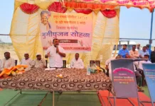 नंदूर येथे आमदार आवताडे यांच्या हस्ते नवीन विद्युत सब स्टेशन योजनेच्या कामाचा शुभारंभ