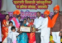 मरवडे फेस्टीव्हलमध्ये विविध पुरस्कारांचे थाटात वितरण ; डॉ. प्रा. संतोष सूर्यवंशी यांना यंदाचा मरवडेभूषण