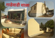 ‘मिशन गाडेवाडी’ , आम्ही असे पालटले शाळेचे रूपडे…