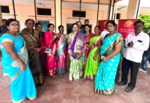 आनंदी सोहळ्यात प्रा.वनमाला भगरे ठरल्या पैठणीच्या मानकरी