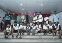 अभिनंदनीय ; राज्यस्तरीय शालेय शूटिंग बॉल स्पर्धेमध्ये टेभूर्णी आश्रम शाळेचा प्रथम क्रमांक