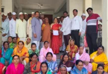 आम्हाला केव्हा न्याय मिळणार ? संजय गांधी निराधार योजना व श्रावणबाळ योजनेच्या लाभार्थीचे ठिय्या आंदोलन