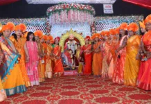 जय भवानी, जय शिवाजी ; शिवजयंती उत्सवात महिलांच्या भगवा फेटा रॅलीतून महिला शक्तीचा जयघोष