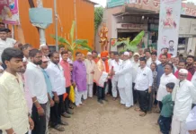 जय शिवाजी, जय भवानी ; मरवडे येथे शिवराज्याभिषेक दिन सोहळा उत्साहात